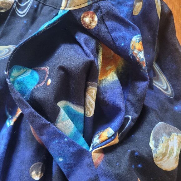 Space-Print Cotton Birds of North America Skirt, sz 2 - Picture 7 of 11